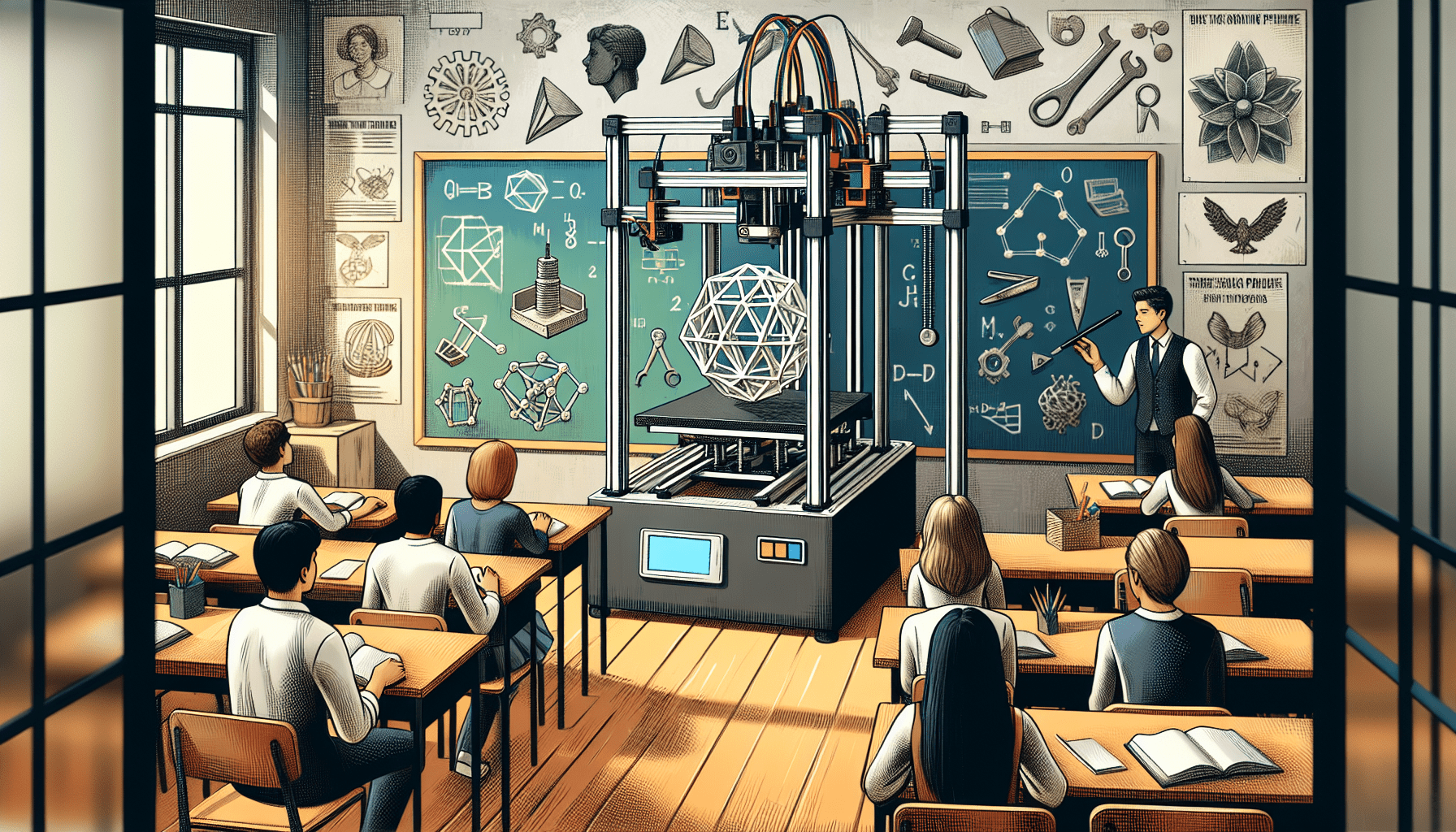 Educational 3D Printing Integration