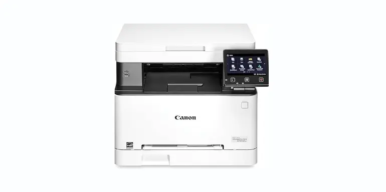 Canon Color imageCLASS MF652Cw - Wireless Laser Printer, Multifunction with Scanner, Copier, Mobile Ready, 3 Year Limited Warranty, 22 PPM Color, White