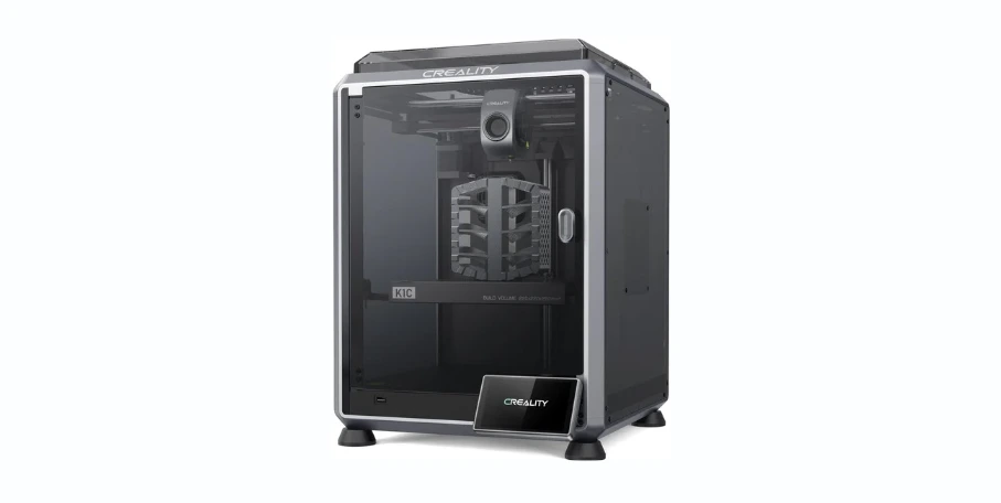 Creality K1C 3D Printer, 2024 New Version 600mm s High-Speed Auto Leveling Clog-Free Robust Direct Extruder