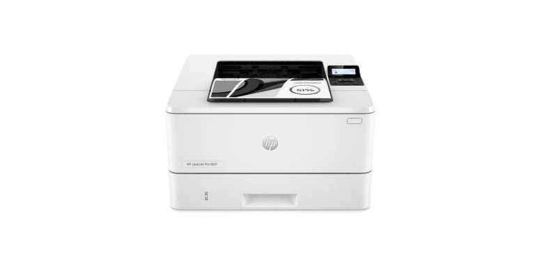 HP LaserJet Pro 4001dw Wireless Black & White Printer, Best-for-Office (2Z601F)