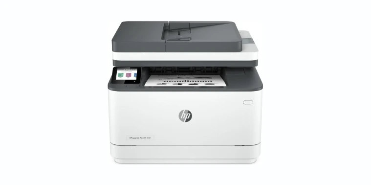 HP LaserJet Pro MFP 3101fdw Wireless Black & White All-in-One Laser Printer, Scanner, Copier, Fax, Best-for-Office (3G628F)