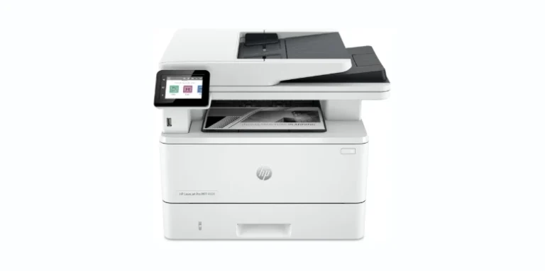 HP LaserJet Pro MFP 4101fdw Wireless Black & White All-in-One Laser Printer, Scanner, Copier, Fax, Best-for-Office (2Z619F)