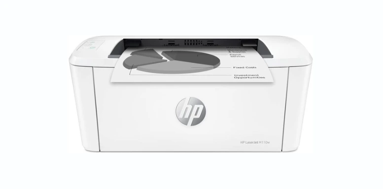 HP Laserjet M110w Wireless Monochrome Printer (7MD66F) (Renewed)