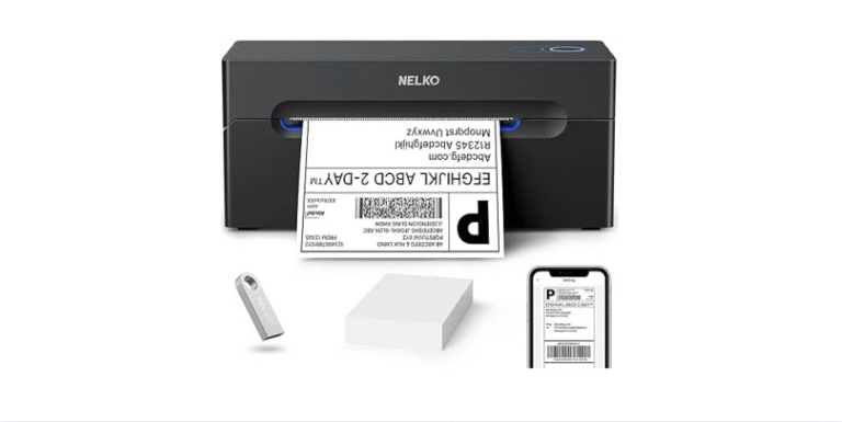 Nelko Bluetooth Thermal Shipping Label Printer