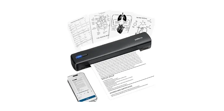 POLONO Portable Printer Wireless for Travel