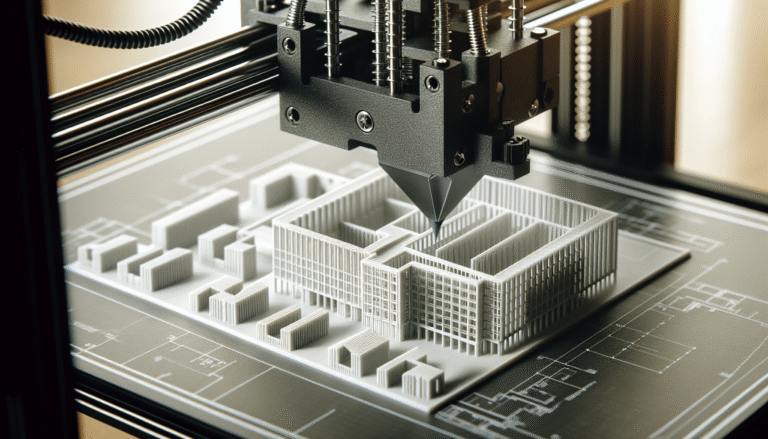 3D printed architectural scale model