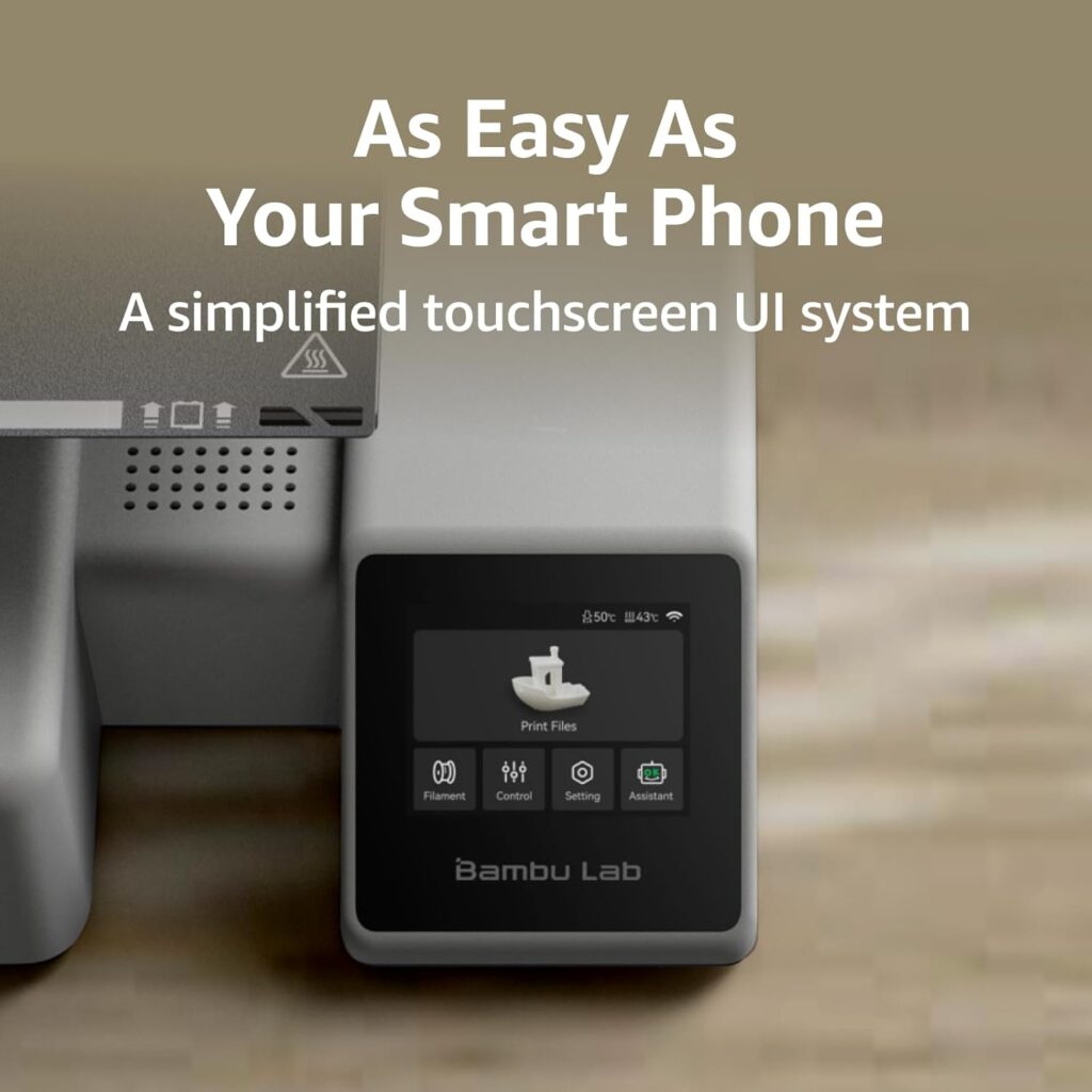 Bambu Lab A1 Mini 3D Printer, Support Multi-Color 3D Printing, Set Up in 20 Mins, High Speed Precision, Full-Auto Calibration Active Flow Rate Compensation, ≤48 dB Quiet FDM 3D Printers