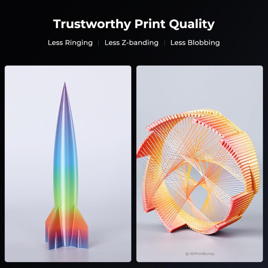 Creality 3D Printer, K1 SE Fully Assembled Auto Leveling FDM 3D Printers for Kids and Beginners, 600mm/s Max High-Speed Printing, Core XY All Metal Structure, Larger Print Size 250x220x220mm