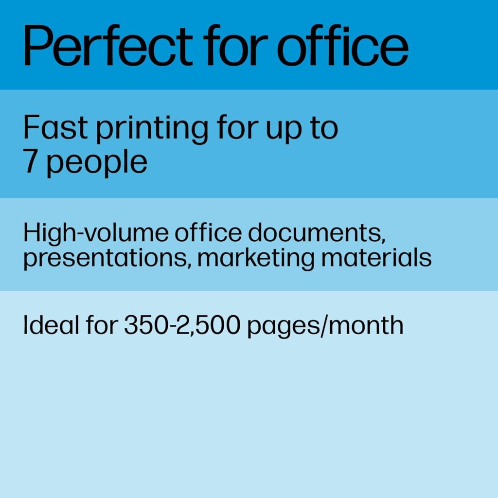 HP LaserJet Pro 3001dw Wireless Black  White Printer, Best-for-Office (3G65OF)