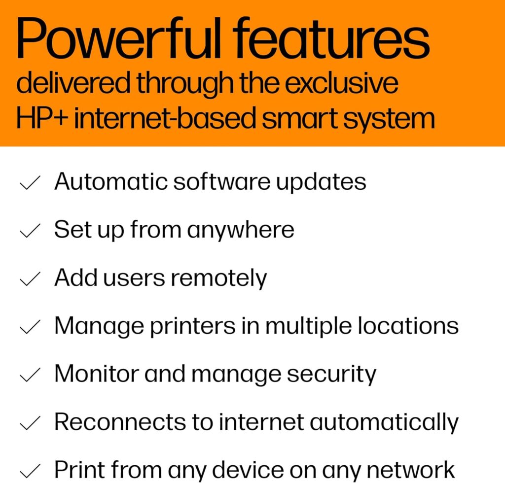 HP LaserJet Pro MFP 4101fdwe Wireless Black  White Monochrome Printer with HP+ Smart Office Features and Fax