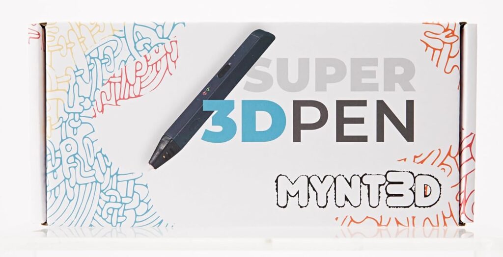 MYNT3D Super 3D Pen, 1.75mm ABS and PLA Compatible 3D Printing Pen