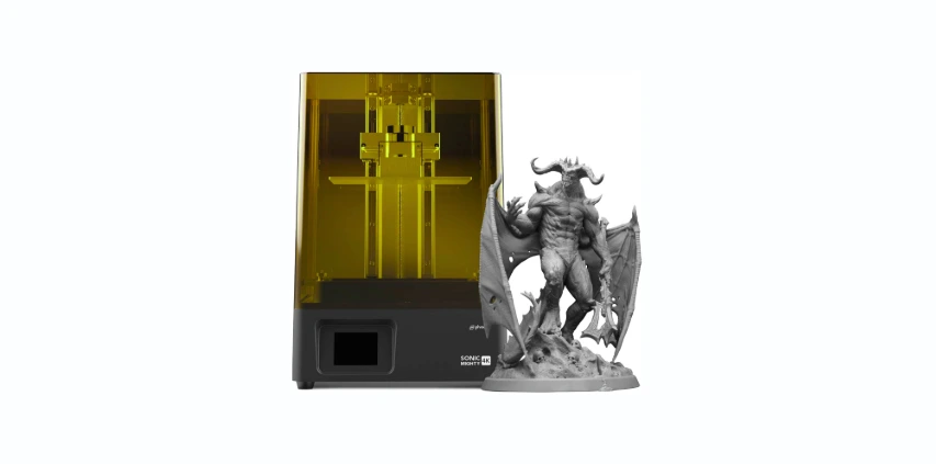 phrozen Sonic Mighty 4K LCD Resin 3D Printer, 9.3 Inch Monochrome LCD