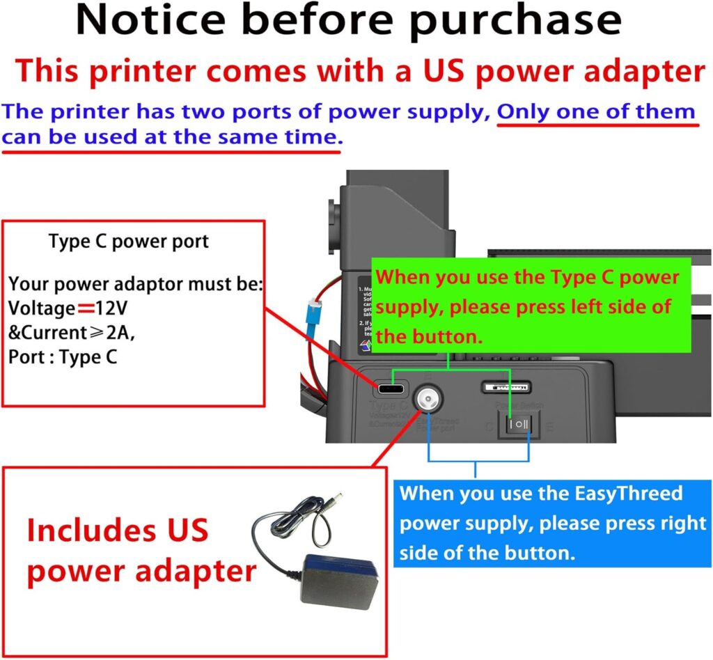 Portable 3D Printer - Compact FDM 3D Printer with Removable Build Plate, PLA  TPU Filament Compatibility, 0.4mm Nozzle, 100x100x100mm Build Volume, Easy-to-Use Design for Beginners