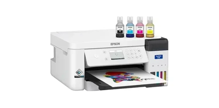 Epson SureColor F170 Dye-Sublimation Printer. Includes Full Set of Ink, User Guide, & AC Power Cable SCF170