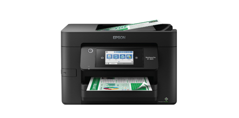 Epson® Workforce® Pro WF-4820 Wireless Color Inkjet All-In-One Printer, Black, Large