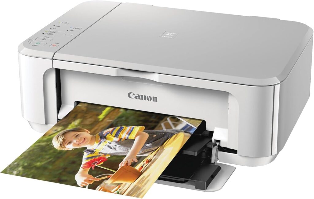Canon Pixma MG3620 Wireless All-in-One Color Inkjet Printer with Mobile and Tablet Printing, Black