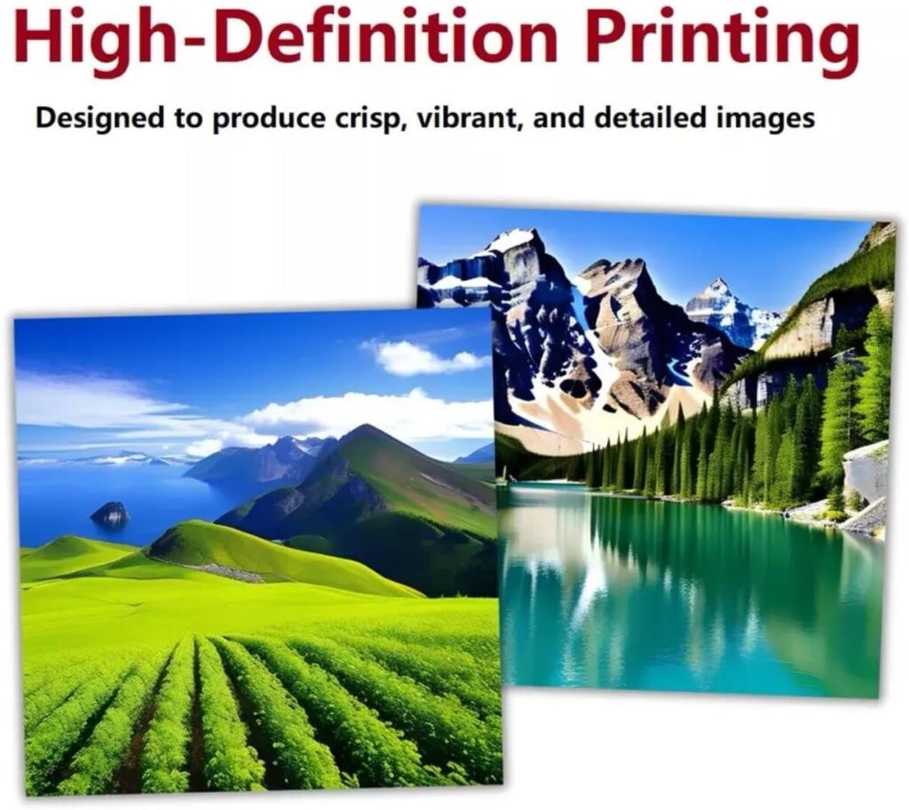 Cartridge-Free Super-Tank Printer with Sublimation Sublimation Heat Transfer Image Printing for T-Shirts Ceramic Mugs Bags and More. Conversion New