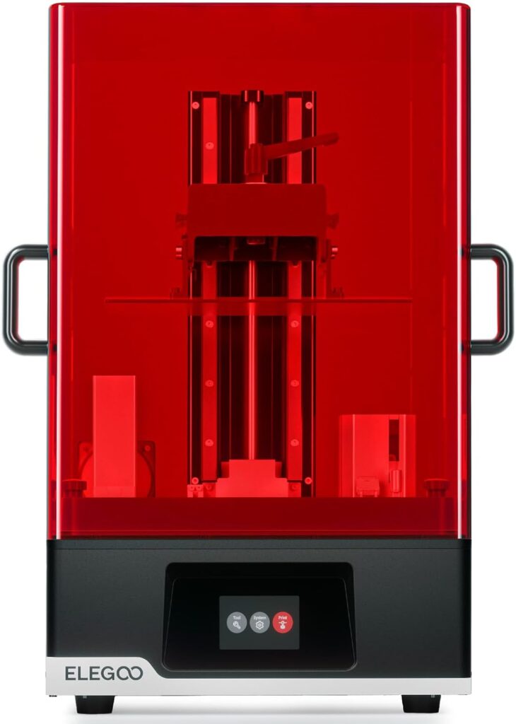 ELEGOO Jupiter SE Resin 3D Printer, Large MSLA 3D Printer with 12.8-inch 6K Monochrome LCD, Printing Size of 10.94 x 6.15 x11.81 Inch