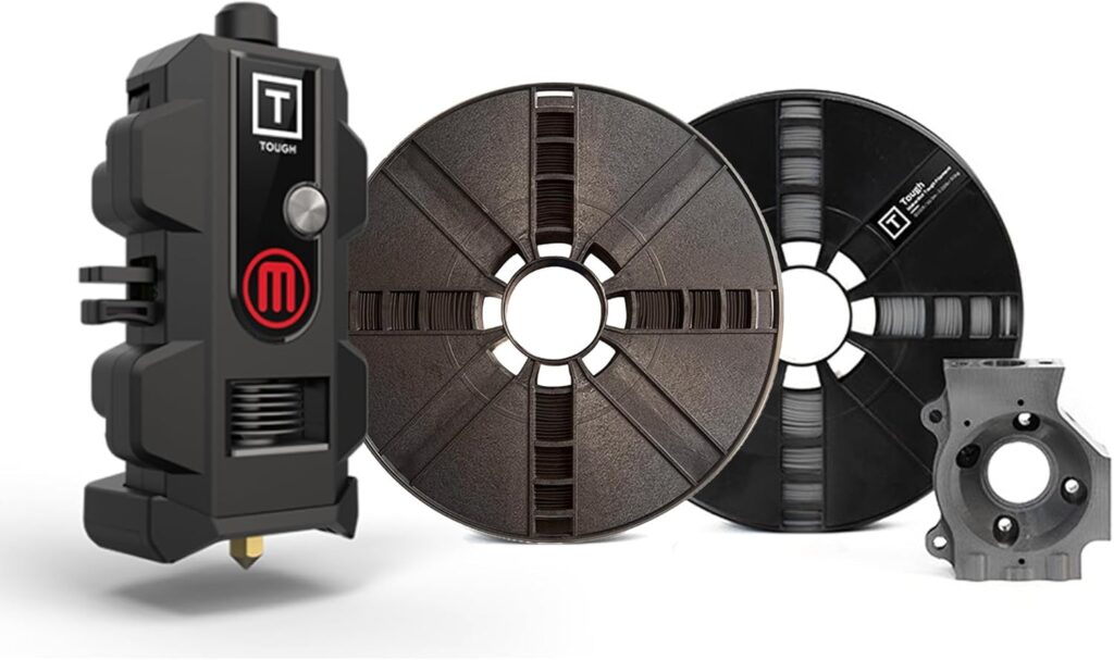 MakerBot MP08325 Tough Smart Extruder Plus for Replicator Plus Bundle with MP06997 3D Printing Filament Spool and PLA 3D Printing Filament Large Spool (3 Items)