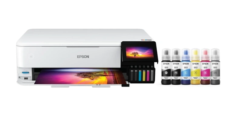 Epson EcoTank Photo ET-8550 Wireless Wide-Format All-in-One Supertank Printer with Scanner