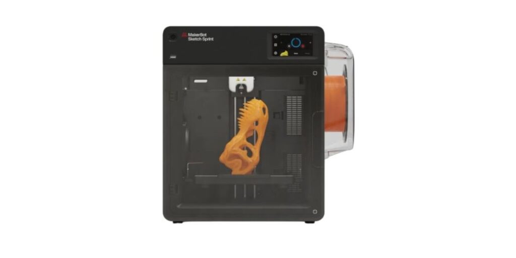 MakerBot Sketch Sprint 3D Printer with 250 mm Per Second Print Speed, Includes UltiMaker Digital Factory Cloud Cura Software and MakerBot Certification Program