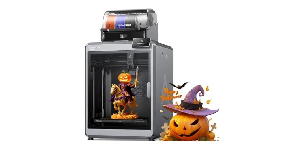 Official Creality K2 Plus Combo 3D Printers, Multicolor Printing Machine Up to 16 Colors, 600mm-s High-Speed Printing, Dual AI Camera for Monitoring, 350x350x350mm Build Volume