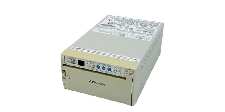 Tekswamp P93W Dye Sublimation Thermal Transfer Video Printer, Bundle with Power Cord