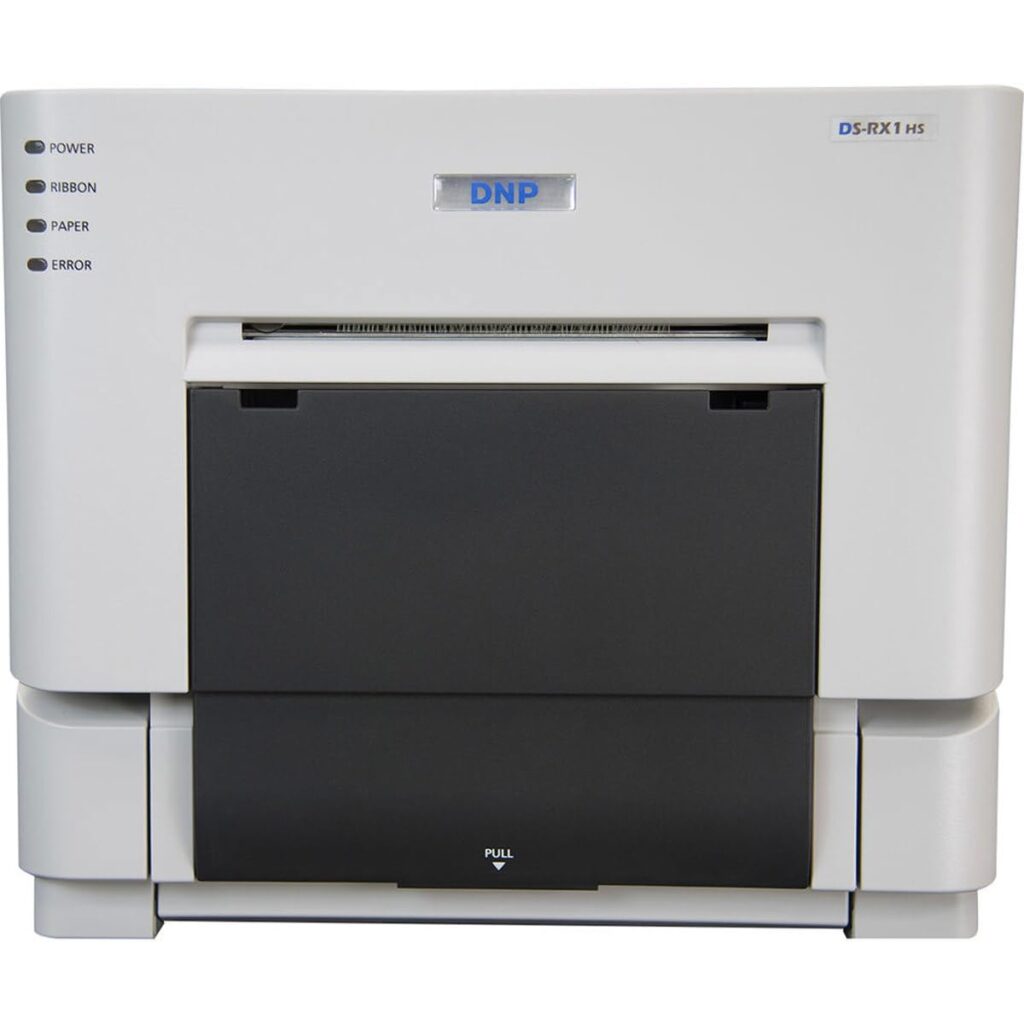 DNP Event Photo Printer DS-RX1HS 6 Dye Sublimation, for Booth Portrait Printing, 290 4x6 Prints Per Hour
