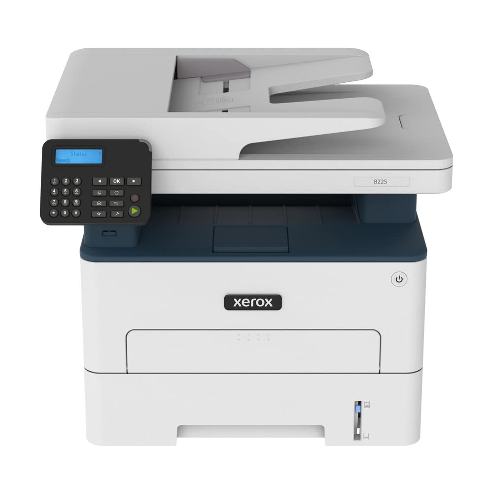 Xerox B225DNI All-In-One Printer, Laser, BW, Wireless, ADF, Letter, Print, Scan, Copy, Energy Star Certified, Up to 36PPM
