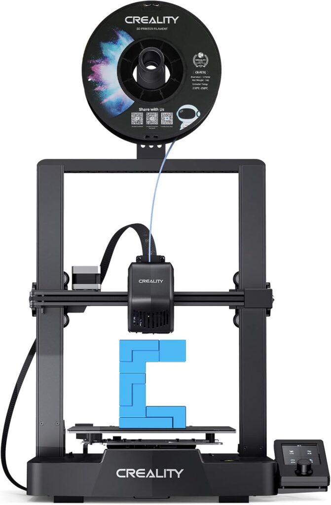Creality Ender 3 V3 SE 3D Printer, 250mm/s Faster FDM 3D Printers with CR Touch Auto Leveling, Sprite Direct Extruder Auto-Load Filament Dual Z-axis  Y-axis, Printing Size 8.66 * 8.66 * 9.84 inch