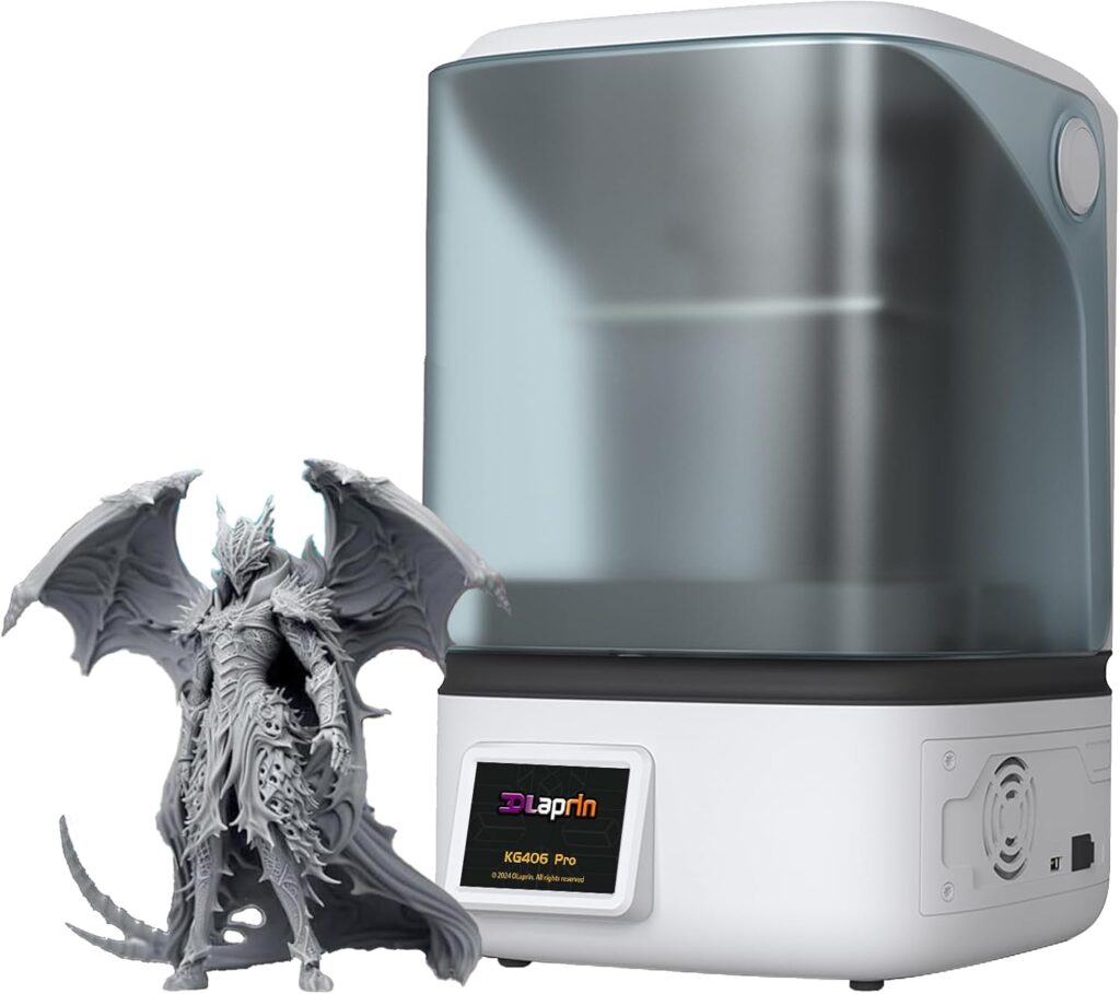 Resin 3D Printer, 4K Resolution, Equipped with 6.6 Inch Monochrome Screen, 145x90x150mm Build Volume Printing Size, Higher Resolution Resin Printer