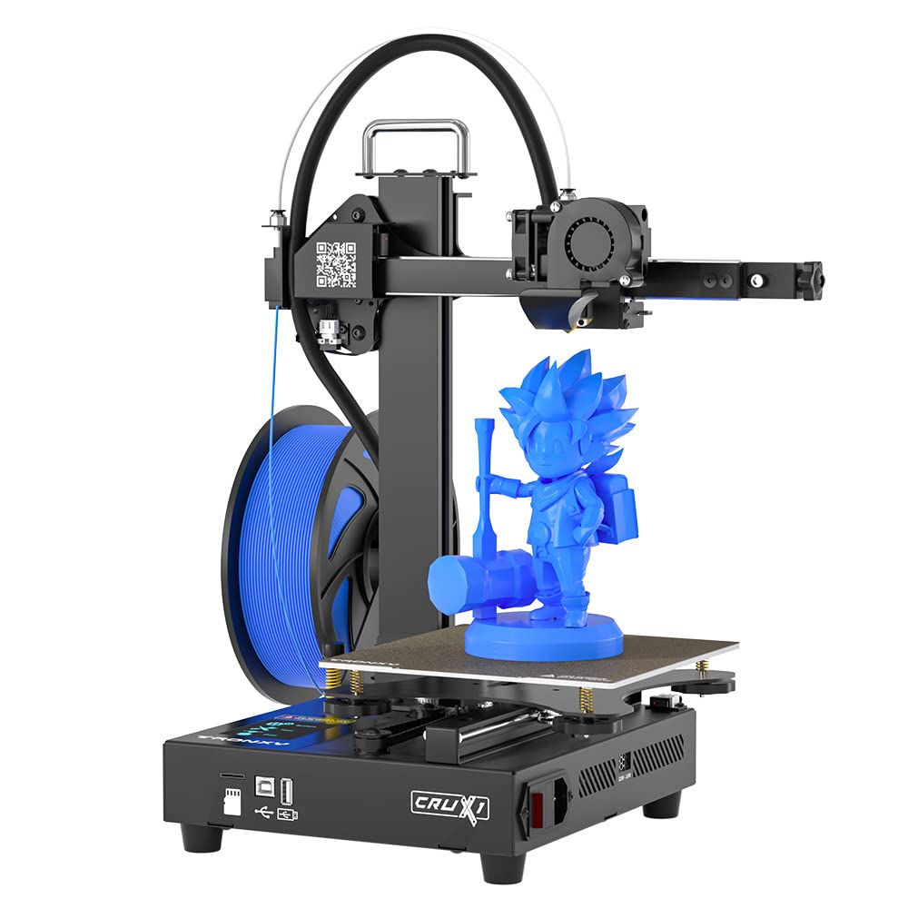 TRONXY 3D Printers,CRUX 1 Mini 3D Printer for Beginners,Fast Assembly Direct Drive Desktop Portable with PEI Magnetic Sticker Platform, Impresora Small 3D Printer Print Size 7.08x7.08x7.08 inch