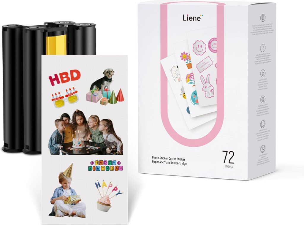 Liene Sticker Paper & Cartridge