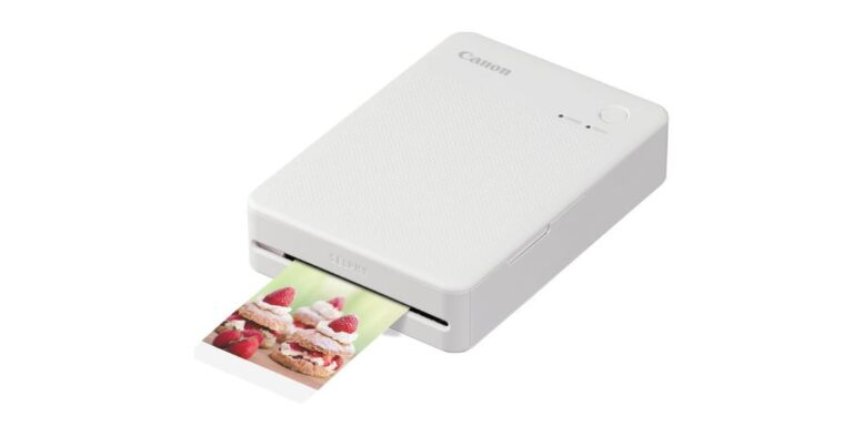 Canon SELPHY QX20 Wireless Compact Photo Printer, Dye‑Sublimation Color Printing