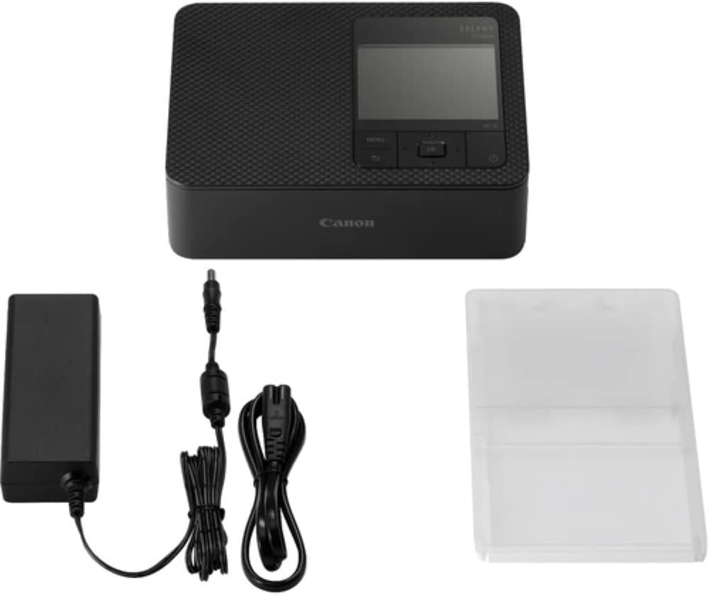 Canon SELPHY CP1500 Compact Photo Printer | White with 2 x KP-108IN Color Ink and Paper Set (3 Items)