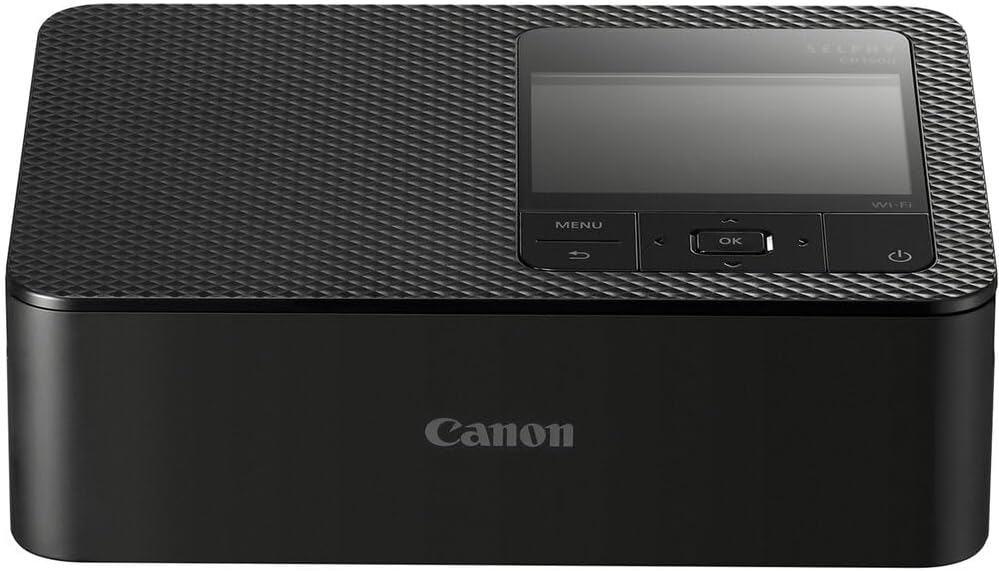 Canon SELPHY CP1500 Wireless Photo Printer with KP-108IN Ink (Black) | Compact 4x6 for Mobile Printing + 64GB Ultra Memory Card + Cleaning Kit + More