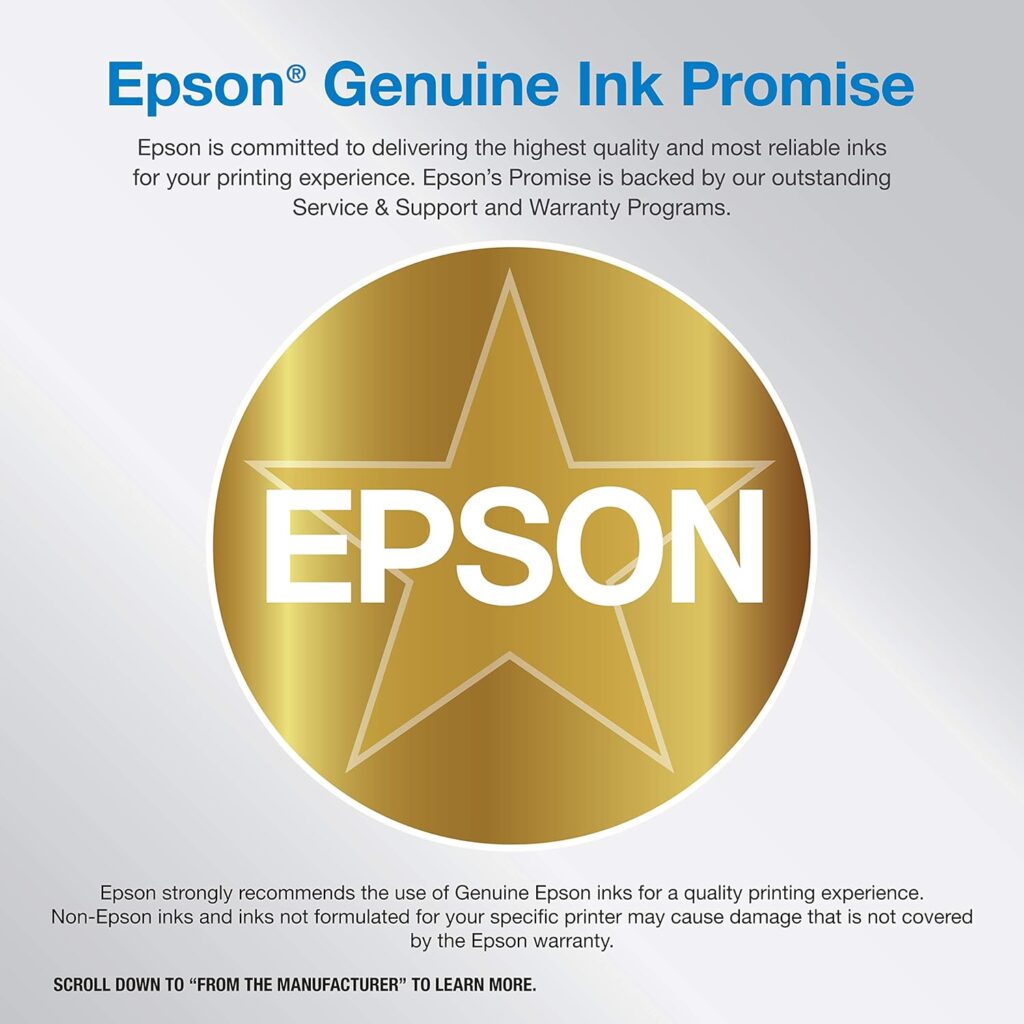 Epson EcoTank ET-2720 Wireless Color All-in-One Supertank Printer with Scanner and Copier - White