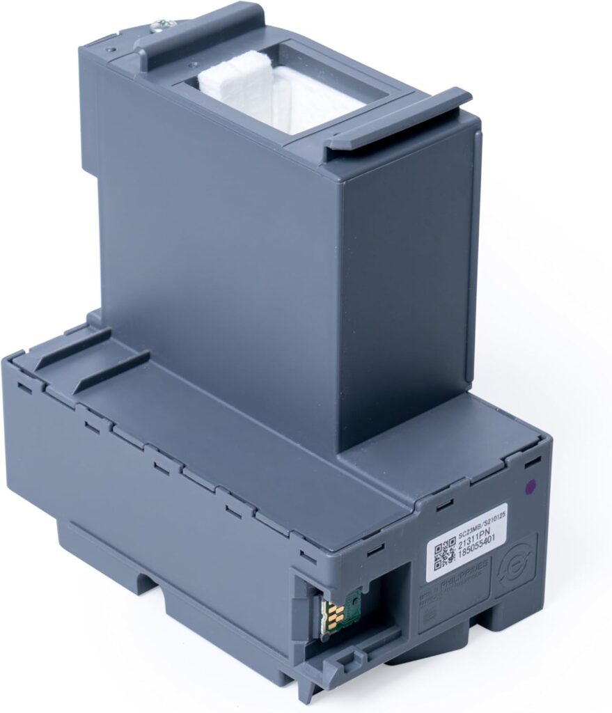 Epson SureColor F170 Maintenance Tank – Genuine Ink Maintenance Box for Dye-Sublimation Printer | Keeps Print Head Clean, Ensures High Print Quality  Extends Printer Life