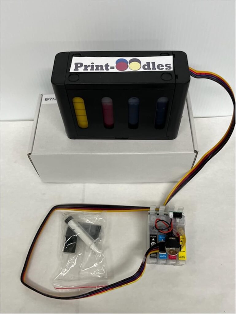 Print Oodles Dye Sublimation Ink Heat Transfer Ink Inkjet Printers Ink Cartridge CISS for C88 C88 + WF-7220 (Sublimation)