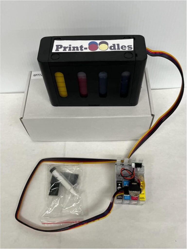 Print Oodles Dye Sublimation Ink Heat Transfer Ink Inkjet Printers Ink Cartridge CISS for C88 C88 + WF-7220 (Sublimation)