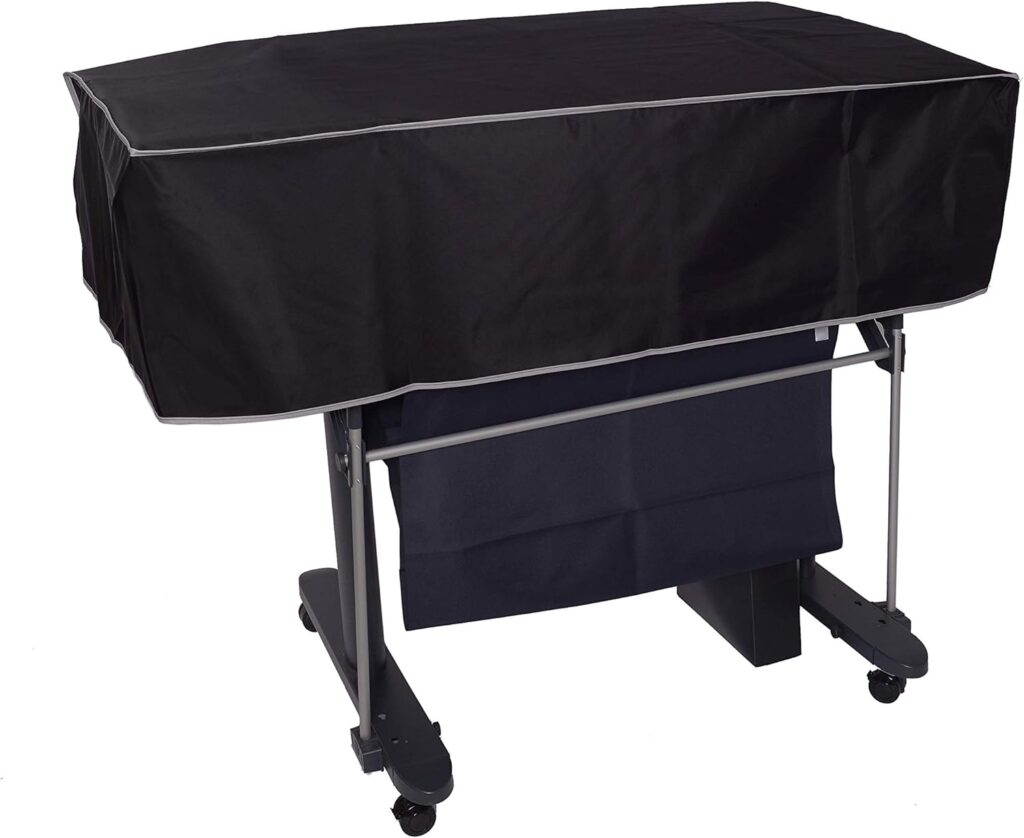 The Perfect Dust Cover, Black Nylon SHORT Cover Compatible with Epson SureColor F6470 and Epson SureColor F6470H 44 Dye-Sublimation Printers, Anti Static and Waterproof Dust Cover by The Perfect